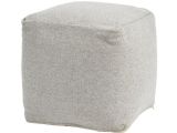Peru Grey Pouf